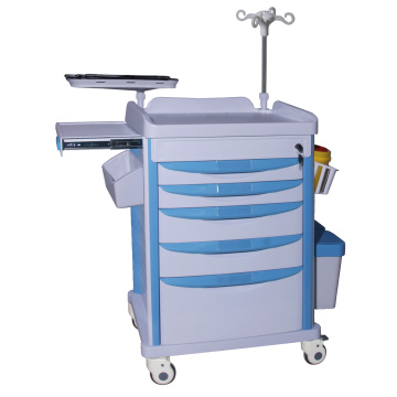 Hospital Furniture Emergency Trolley ABS price